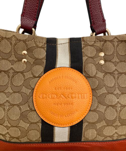 COACH（コーチ）COACH (コーチ) 2WAYバッグ ブラウンの古着・服飾アイテム