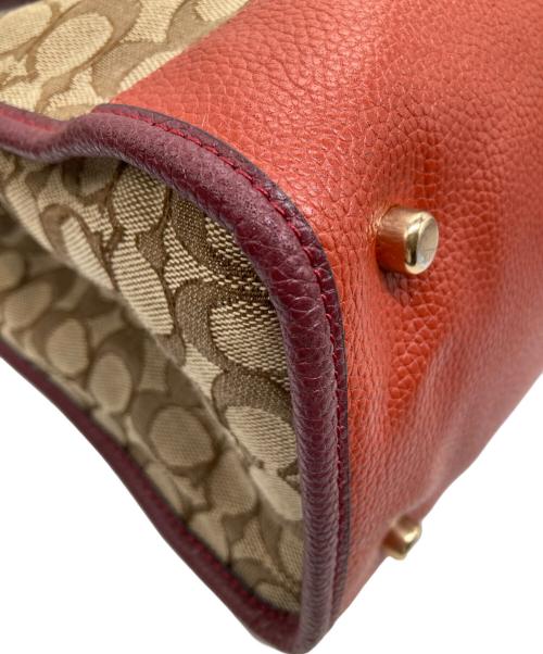 COACH（コーチ）COACH (コーチ) 2WAYバッグ ブラウンの古着・服飾アイテム