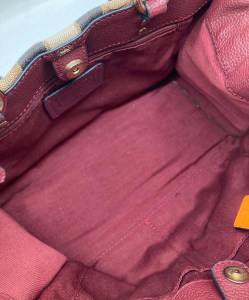 COACH（コーチ）COACH (コーチ) 2WAYバッグ ブラウンの古着・服飾アイテム