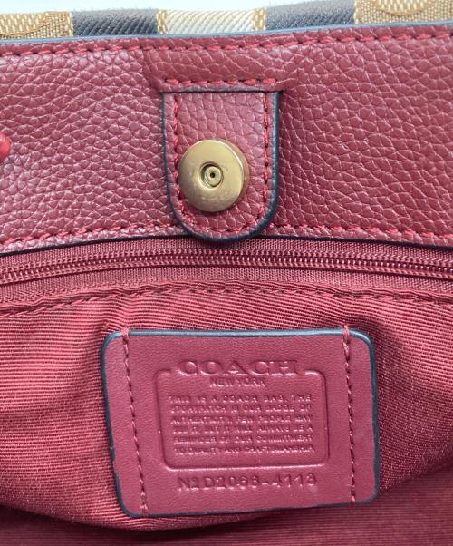 COACH（コーチ）COACH (コーチ) 2WAYバッグ ブラウンの古着・服飾アイテム