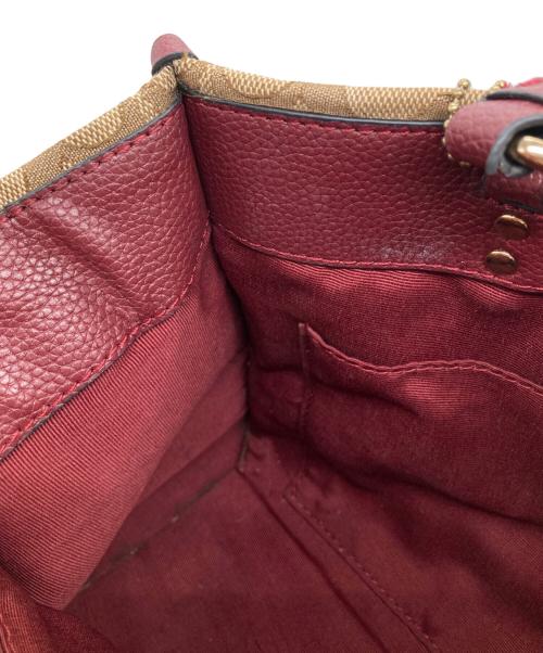 COACH（コーチ）COACH (コーチ) 2WAYバッグ ブラウンの古着・服飾アイテム