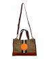 COACH (コーチ) 2WAYバッグ ブラウン：7000円
