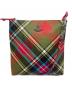 Vivienne Westwood（ヴィヴィアンウエストウッド）の古着「タータンチェック柄スクエアショルダーバッグ」｜マルチカラー