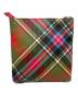 中古・古着 Vivienne Westwood (ヴィヴィアンウエストウッド) タータンチェック柄スクエアショルダーバッグ マルチカラー：12000円