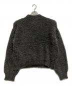 MINUSマイナス）の古着「Classic Shaggy Knit Jumper」｜チャコールグレー