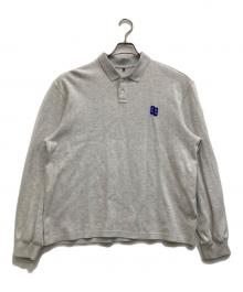 ADER error（アーダーエラー）の古着「ポロスウェット」｜ライトグレー