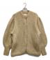 CLANE（クラネ）の古着「COLOR MOHAIR SHAGGY CARDIGAN」｜ベージュ