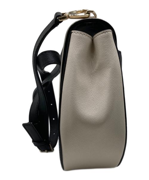 Kate Spade（ケイトスペード）Kate Spade (ケイトスペード) Cameron Street Byrdie/ショルダーバッグ ブラック×アイボリーの古着・服飾アイテム