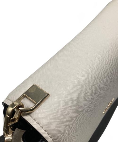 Kate Spade（ケイトスペード）Kate Spade (ケイトスペード) Cameron Street Byrdie/ショルダーバッグ ブラック×アイボリーの古着・服飾アイテム