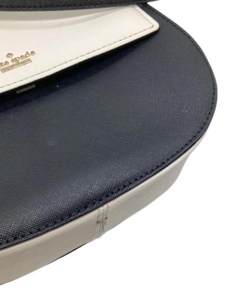 Kate Spade（ケイトスペード）Kate Spade (ケイトスペード) Cameron Street Byrdie/ショルダーバッグ ブラック×アイボリーの古着・服飾アイテム