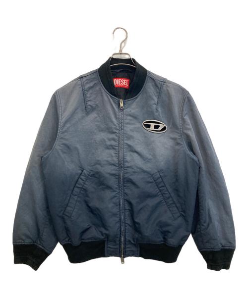 DIESEL（ディーゼル）DIESEL (ディーゼル) J-KEPES ボンバージャケットJ-KEPES ネイビー サイズ:44の古着・服飾アイテム