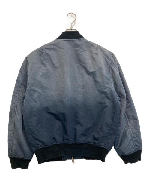 DIESEL（ディーゼル）DIESEL (ディーゼル) J-KEPES ボンバージャケットJ-KEPES ネイビー サイズ:44の古着・服飾アイテム
