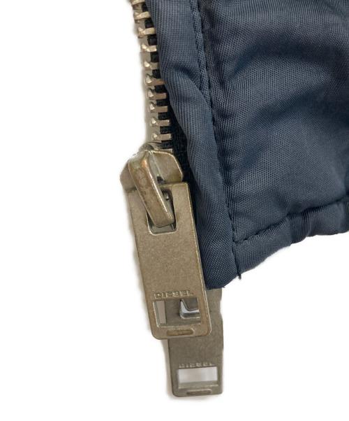 DIESEL（ディーゼル）DIESEL (ディーゼル) J-KEPES ボンバージャケットJ-KEPES ネイビー サイズ:44の古着・服飾アイテム
