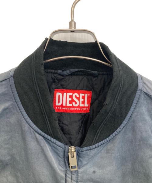 DIESEL（ディーゼル）DIESEL (ディーゼル) J-KEPES ボンバージャケットJ-KEPES ネイビー サイズ:44の古着・服飾アイテム