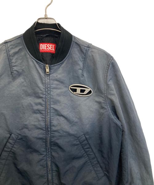 DIESEL（ディーゼル）DIESEL (ディーゼル) J-KEPES ボンバージャケットJ-KEPES ネイビー サイズ:44の古着・服飾アイテム