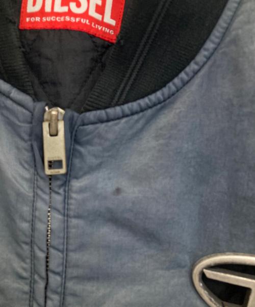 DIESEL（ディーゼル）DIESEL (ディーゼル) J-KEPES ボンバージャケットJ-KEPES ネイビー サイズ:44の古着・服飾アイテム