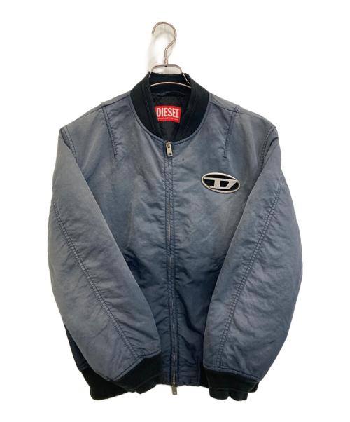 DIESEL（ディーゼル）DIESEL (ディーゼル) J-KEPES ボンバージャケットJ-KEPES ネイビー サイズ:44の古着・服飾アイテム