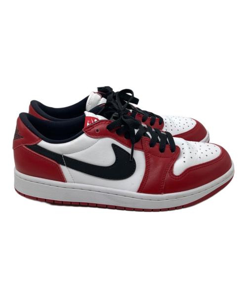 NIKE（ナイキ）NIKE (ナイキ) AIR JORDAN 1 LOW OG ホワイト×レッド サイズ:28の古着・服飾アイテム
