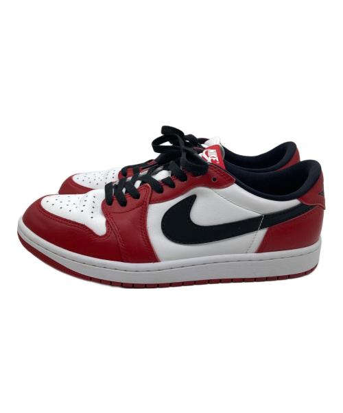 NIKE（ナイキ）NIKE (ナイキ) AIR JORDAN 1 LOW OG ホワイト×レッド サイズ:28の古着・服飾アイテム