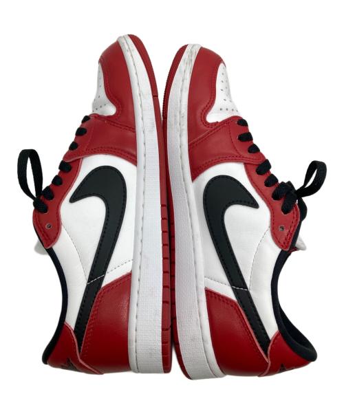 NIKE（ナイキ）NIKE (ナイキ) AIR JORDAN 1 LOW OG ホワイト×レッド サイズ:28の古着・服飾アイテム
