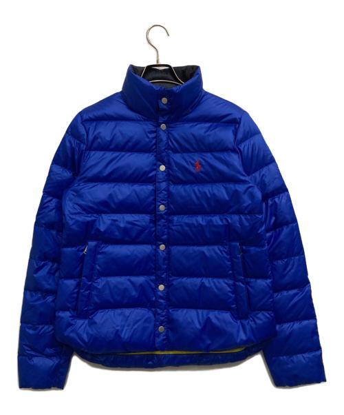 POLO RALPH LAUREN（ポロ・ラルフローレン）POLO RALPH LAUREN (ポロ・ラルフローレン) ダウンジャケット ブルー サイズ:Sの古着・服飾アイテム