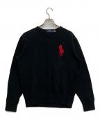POLO RALPH LAURENポロ・ラルフローレン）の古着「スウェット」｜ブラック