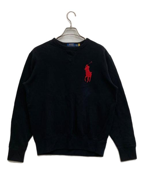POLO RALPH LAUREN（ポロ・ラルフローレン）POLO RALPH LAUREN (ポロ・ラルフローレン) スウェット ブラック サイズ:Sの古着・服飾アイテム