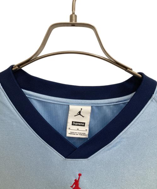 SUPREME（シュプリーム）Supreme (シュプリーム) NIKE (ナイキ) Jordan Warm Up JerseyTシャツ ネイビー サイズ:Mの古着・服飾アイテム