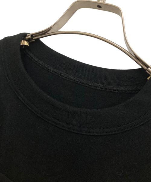 sacai（サカイ）sacai (サカイ) 切替Tシャツ ブラック サイズ:1の古着・服飾アイテム