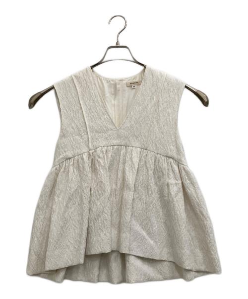 BLISS POINT（ブリスポイント）BLISS POINT (ブリスポイント) ブラウス ネイビー サイズ:-の古着・服飾アイテム
