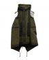 sacai（サカイ）の古着「Taffeta Hooded Vest」｜オリーブ
