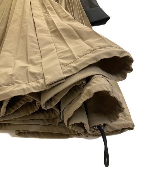 sacai（サカイ）sacai (サカイ) MatteTaffeta Dress ブラウン サイズ:1の古着・服飾アイテム