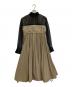 sacai (サカイ) MatteTaffeta Dress ブラウン サイズ:1：40000円