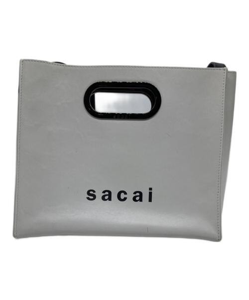 sacai（サカイ）sacai (サカイ) New Shopper Bag Small ホワイトの古着・服飾アイテム