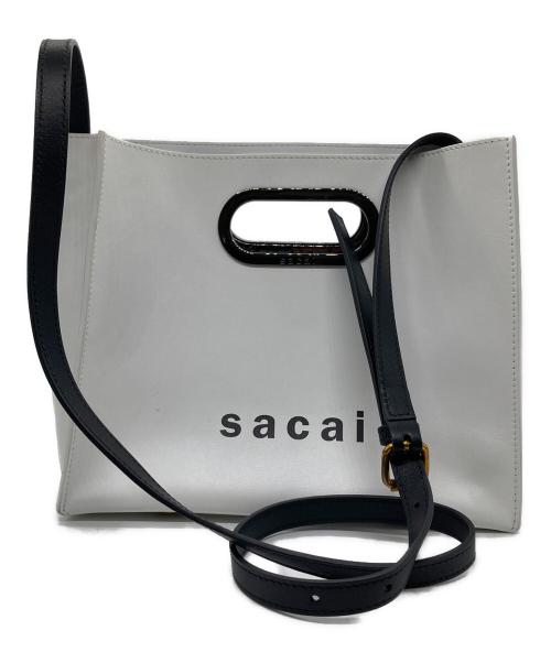 sacai（サカイ）sacai (サカイ) New Shopper Bag Small ホワイトの古着・服飾アイテム