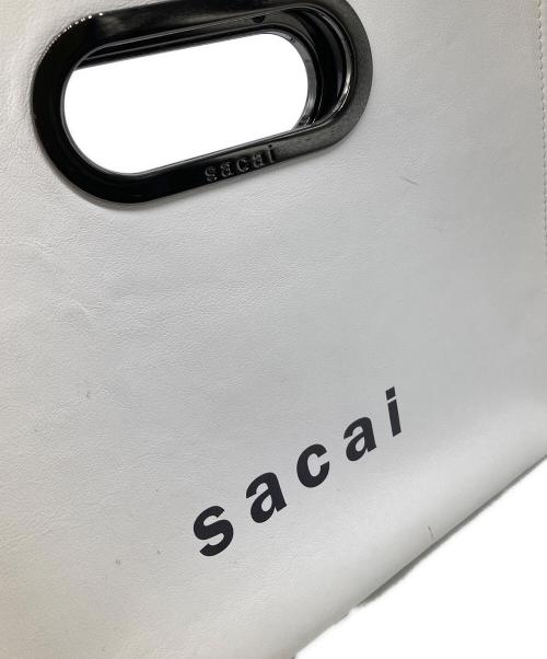 sacai（サカイ）sacai (サカイ) New Shopper Bag Small ホワイトの古着・服飾アイテム