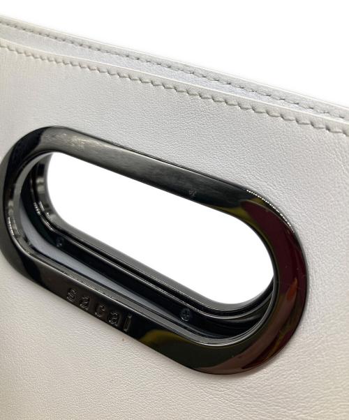 sacai（サカイ）sacai (サカイ) New Shopper Bag Small ホワイトの古着・服飾アイテム