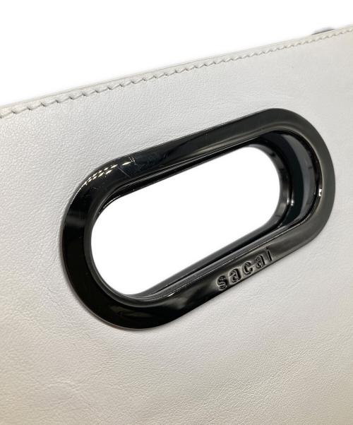 sacai（サカイ）sacai (サカイ) New Shopper Bag Small ホワイトの古着・服飾アイテム