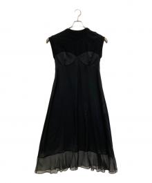 sacai（サカイ）の古着「Cotton Jersey Dress」｜ブラック