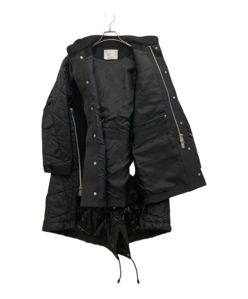 sacai（サカイ）sacai (サカイ) フーデッドコート ブラック サイズ:1の古着・服飾アイテム