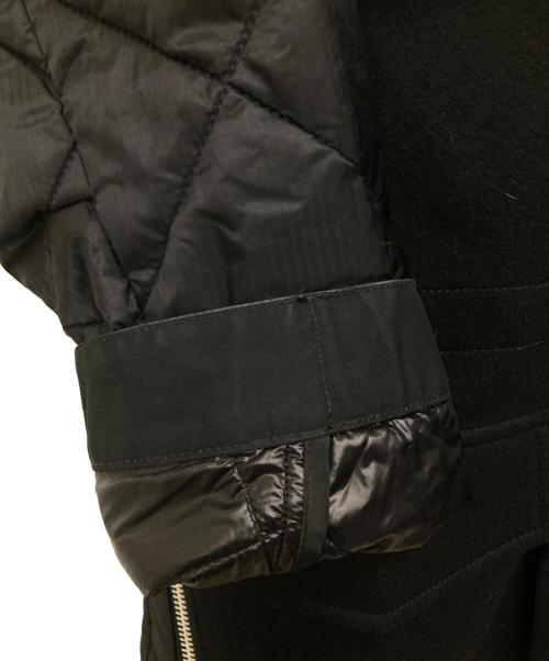 sacai（サカイ）sacai (サカイ) フーデッドコート ブラック サイズ:1の古着・服飾アイテム