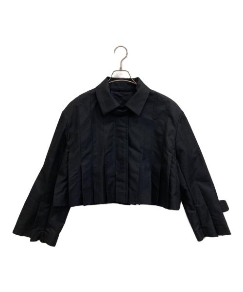 sacai（サカイ）sacai (サカイ) Cotton Gabardine Blouson ブラック サイズ:1の古着・服飾アイテム