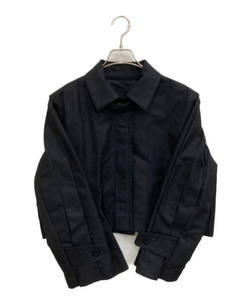 sacai（サカイ）sacai (サカイ) Cotton Gabardine Blouson ブラック サイズ:1の古着・服飾アイテム