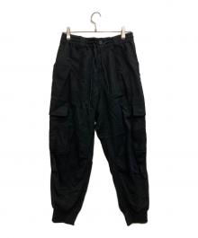 Y-3（ワイスリー）の古着「WASH TW CUF PANT」｜ブラック