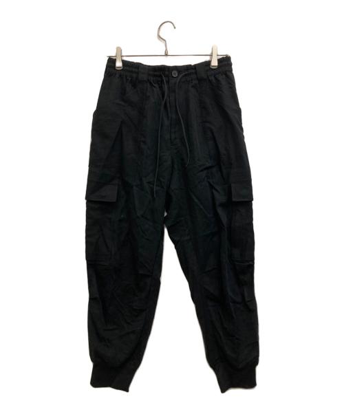 Y-3（ワイスリー）Y-3 (ワイスリー) WASH TW CUF PANT ブラック サイズ:XSの古着・服飾アイテム