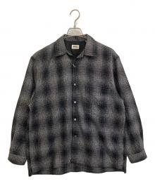 BRENA（ブレナ）の古着「BLAZE L/S - OMBRE BIG CHK (Solt&Pepper)」｜グレー