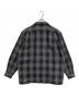 BRENA (ブレナ) BLAZE L/S - OMBRE BIG CHK (Solt&Pepper) グレー サイズ:40：20000円