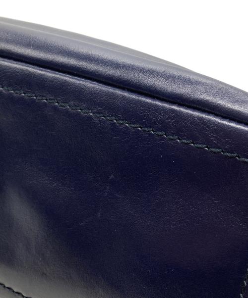 BALLY（バリー）BALLY (バリー) レザートートバッグ ネイビーの古着・服飾アイテム