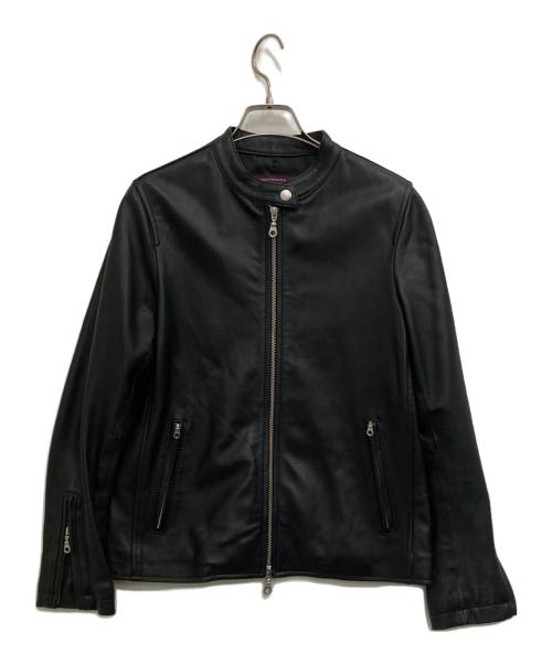 URBAN RESEARCH（アーバンリサーチ）URBAN RESEARCH (アーバンリサーチ) ラムレザージャケット ブラック サイズ:Mの古着・服飾アイテム