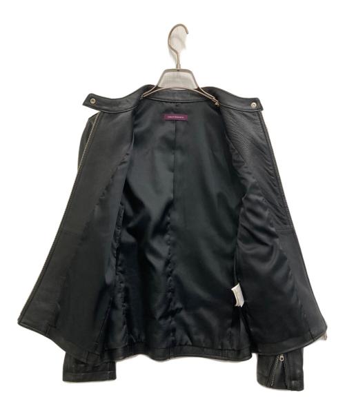 URBAN RESEARCH（アーバンリサーチ）URBAN RESEARCH (アーバンリサーチ) ラムレザージャケット ブラック サイズ:Mの古着・服飾アイテム